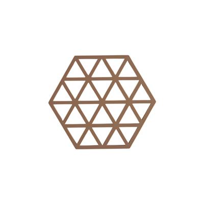 Üçgenler Sehpa Altı Badem Renk 16x14x0.9 cm