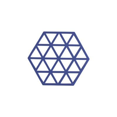 Üçgenler Sehpa Altı Çivit Mavisi 16x14x0.9 cm