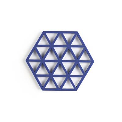 Üçgenler Sehpa Altı Çivit Mavisi 16x14x0.9 cm