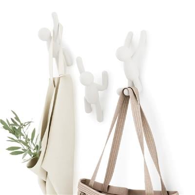 Umbra Buddy Duvar Kancaları Beyaz