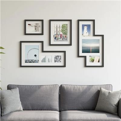 Umbra Mingle Gallery Resim Çerçevesi Seti Siyah Renk