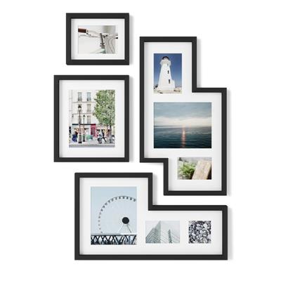 Umbra Mingle Gallery Resim Çerçevesi Seti Siyah Renk