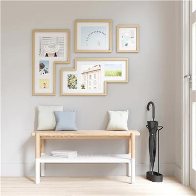 Umbra Mingle Gallery Resim Çerçevesi Seti Doğal Renk
