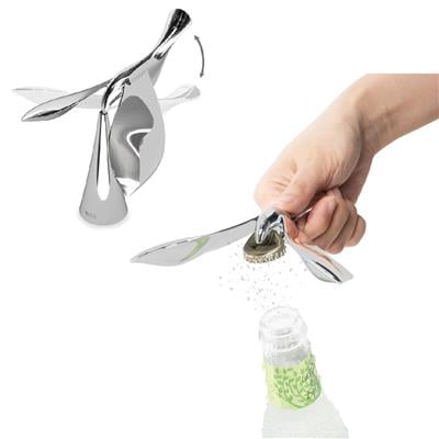 Umbra Tipsy Dengeleyici Şişe Açacağı Krom Renk