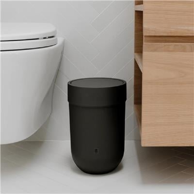 Umbra Touch Kapaklı Çöp Kovası 6 L - Siyah