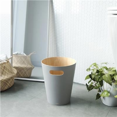 Umbra Woodrow Çöp Kovası 2 Galon (7,5 L) Kapasiteli Gri Renk