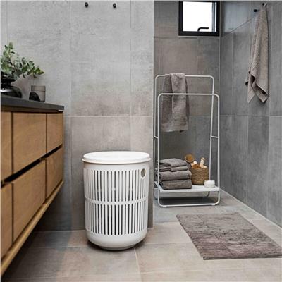 Ume Çamaşır Sepeti 60 L Beyaz - Çap: 40 cm