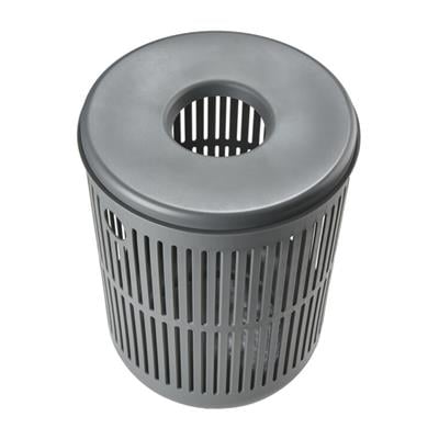 Ume Çamaşır Sepeti 60 L Gri - Çap: 40 cm