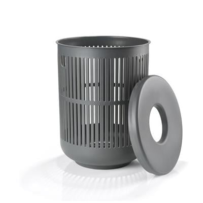 Ume Çamaşır Sepeti 60 L Gri - Çap: 40 cm