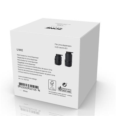 Ume Duvar Braketi Beyaz Çap:8,9 cm