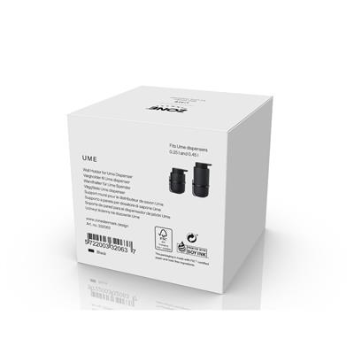 Ume Duvar Braketi Siyah Çap:8,9 cm