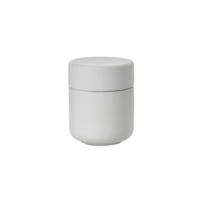 Ume Kavanozu 2 Parça Soft Gri 10,3 cm - Çap:8,3 cm