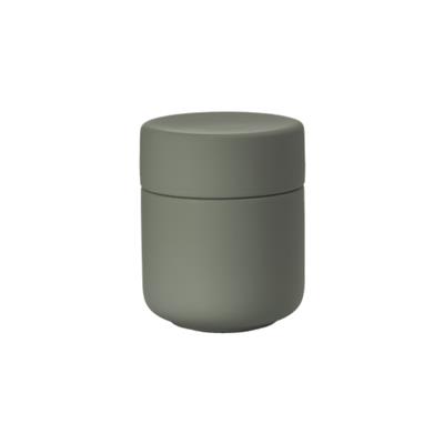 Ume Kavanozu 2 Parça Zeytin Yeşili 10,3 cm - Çap:8,3 cm