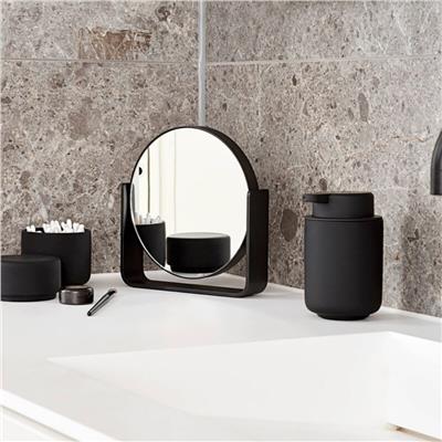 Ume Masa Aynası Normal & 5X Zoom Siyah