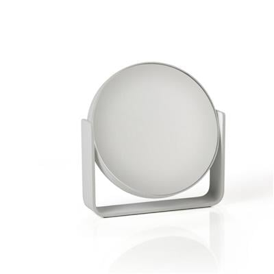 Ume Masa Aynası Normal & 5x Zoom Soft Gri