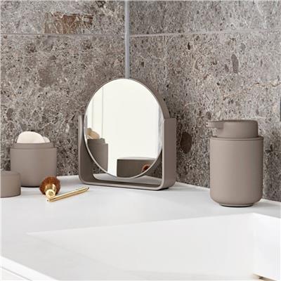 Ume Masa Aynası Normal & 5X Zoom Taupe