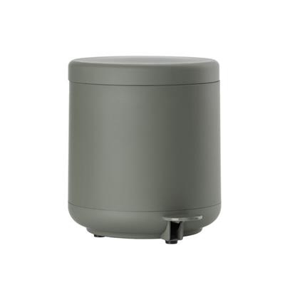 Ume Pedallı Çöp Kovası 4 L Zeytin Yeşili