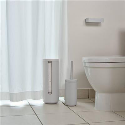 Ume Tuvalet Fırçası Soft Gri 38,7 cm - Çap:10 cm