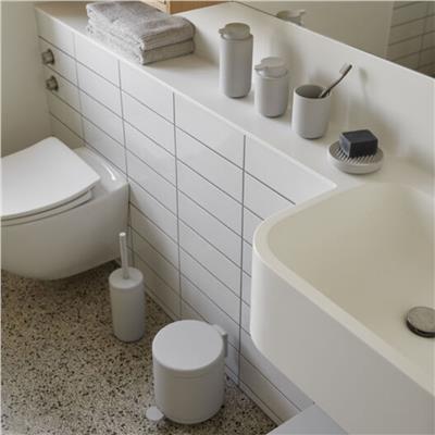 Ume Tuvalet Fırçası Soft Gri 38,7 cm - Çap:10 cm