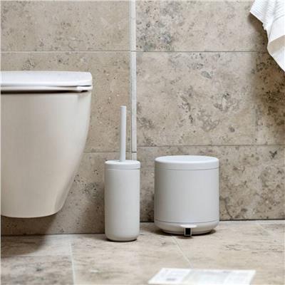 Ume Tuvalet Fırçası Soft Gri 38,7 cm - Çap:10 cm