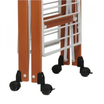 Ursus Katlanabilir Ahşap Çamaşır Kurutmalık Ceviz Rengi