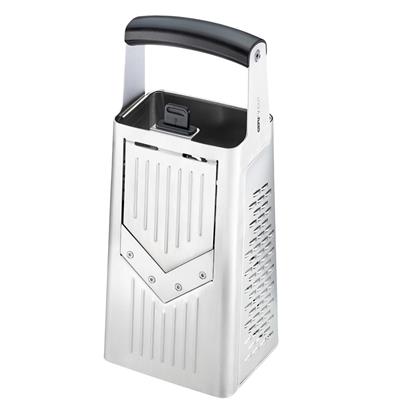 V-Cut Dört Yönlü Kare Rende İle Ayarlanabilir Planya 12x9x28 cm