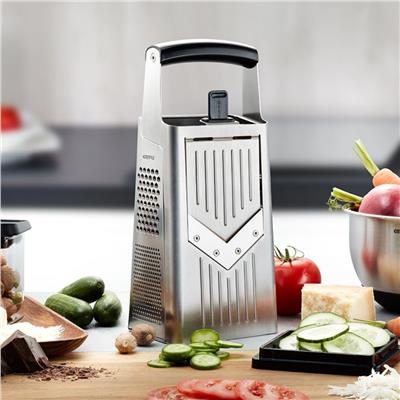 V-Cut Dört Yönlü Kare Rende İle Ayarlanabilir Planya 12x9x28 cm