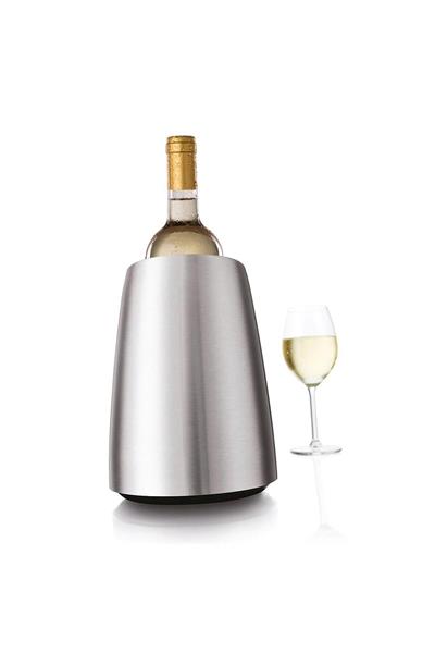 Vacu Vin Aktif Soğutucu, Elegant Paslanmaz Çelik, Kutulu