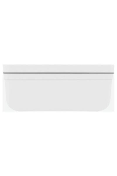 Vakumlu Yemek Kabı, M, Plastik, Beyaz