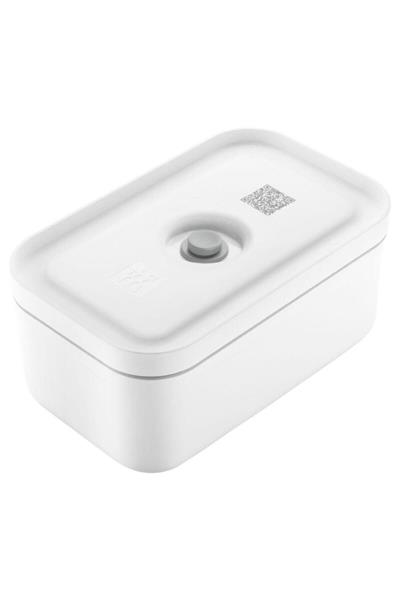 Vakumlu Yemek Kabı, M, Plastik, Beyaz