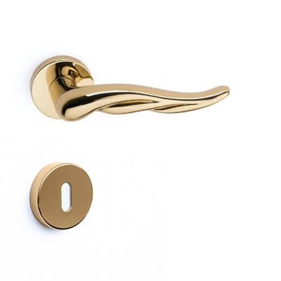 Vala Rozetli Kapı Kolu Takımı Gold Renk