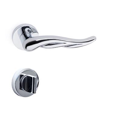 Vala Rozetli Kapı Kolu Takımı Krom Renk