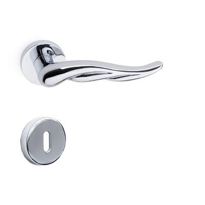 Vala Rozetli Kapı Kolu Takımı Krom Renk