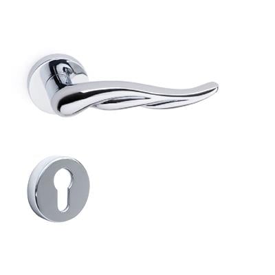 Vala Rozetli Kapı Kolu Takımı Krom Renk