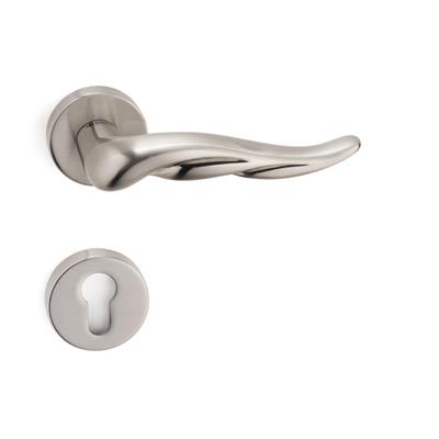 Vala Rozetli Kapı Kolu Takımı Saten  Renk