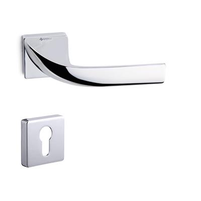 Valen Rozetli Kapı Kolu Takımı Krom  Renk