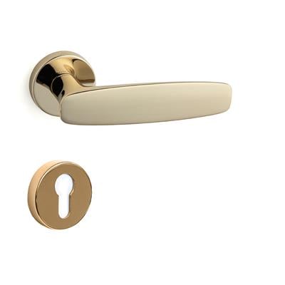 Vega Rozetli Kapı Kolu Takımı Altın Rengi