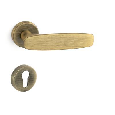 Vega Rozetli Kapı Kolu Takımı Antik Rengi