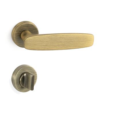 Vega Rozetli Kapı Kolu Takımı Antik Rengi