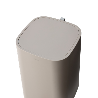 Vera Çelik Çöp Kovası - Taupe 30 L