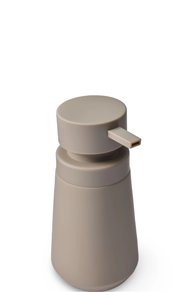 Vera Konik Sıvı Sabunluk - Açık Gri 300 ml