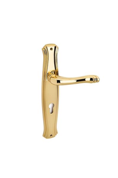 Vıctorıa Altın Renk Aynalı Kapı Kolu Takımı