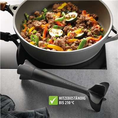 Whacker Evrensel Doğrayıcı Siyah 24 Cm