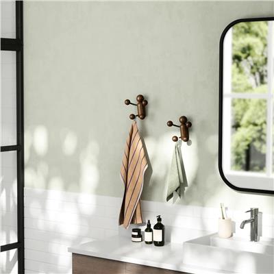 Woody Siyah/Ceviz 4Lü Askılık