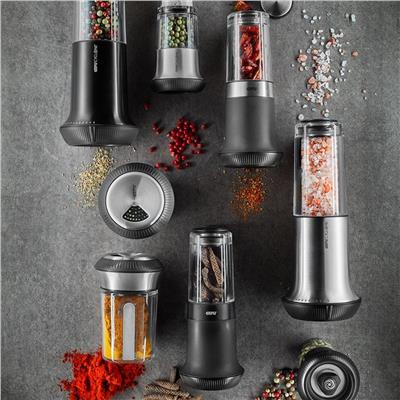 X-Plosıon 2Si Bir Arada Tuzluklu Karabiber Değirmeni Siyah Renk