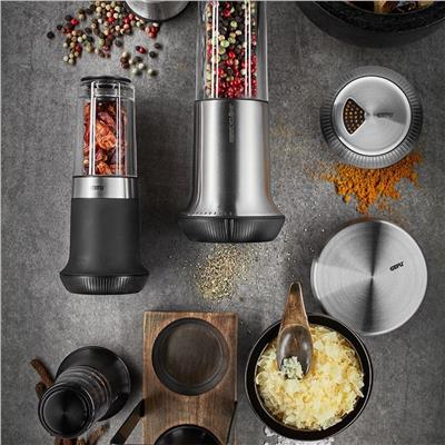 X-Plosıon 2Si Bir Arada Tuzluklu Karabiber Değirmeni Siyah Renk