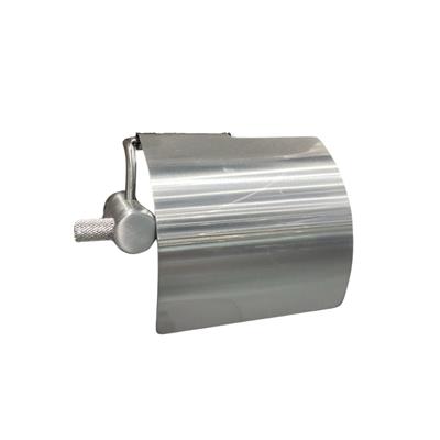 X-Traıl Kapaklı Tuvalet Kağıtlığı Krom 88x104x170 mm