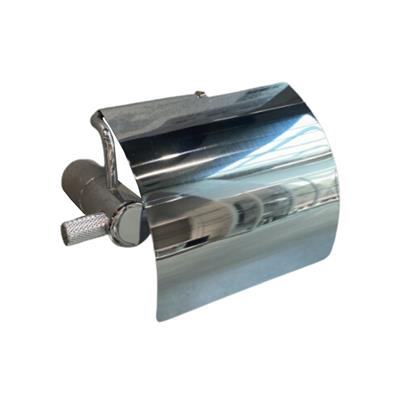 X-Traıl Kapaklı Tuvalet Kağıtlığı Krom 88x104x170 mm