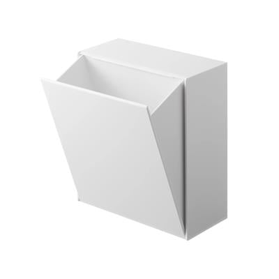 Yapışkanlı Kancalı Saklama Kutusu/Çöp Kovası Beyaz Renk 2 L