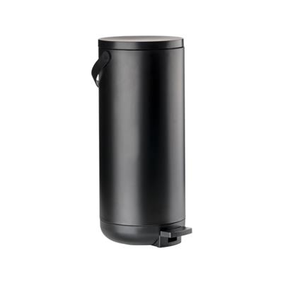 Yuvarlak Pedallı Çöp Kovası 35 L Siyah
